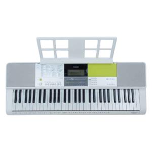 CASIO カシオ LK-511 2018年製 光ナビゲーション キーボード 電子ピアノ スタンド付 現状品 ホワイト系【中古】｜brand-life