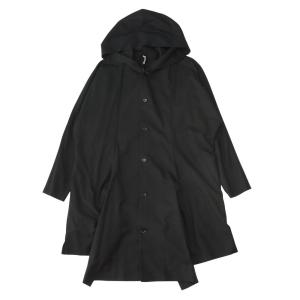 Yohji Yamamoto ヨウジヤマモト GroundY 21SS GT-D03-100-1 T/W Gabardine Drape Hood Cardigan TWギャバジン コート 3【新古品】【未使用】【中古】