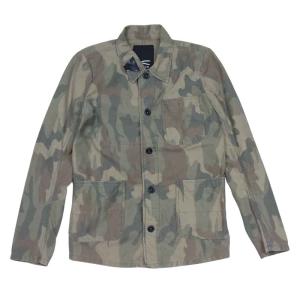 DENHAM デンハム 01-13-01-31-010 MAO LHC CAMO SHIRTS JACKET カモ コットンツイル ミリタリー ジャケット S【中古】 【即決】｜brand-life