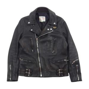 Lewis Leathers ルイスレザー LLJT2012 × REAL McCOY'S リアルマッコイズ ディアスキン ライトニング ライダース ジャケット【中古】｜brand-life