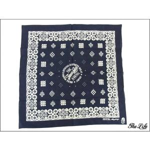 中古 美品 TENDERLOINテンダーロインT-BANDANAバンダナ/藍色｜brand-life