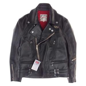 ルイスレザー 391 LIGHTNING HORSEHIDE REGULAR FIT ライトニング ホースハイド レギュラーフィット ベージュジップ キルティング｜brand-life