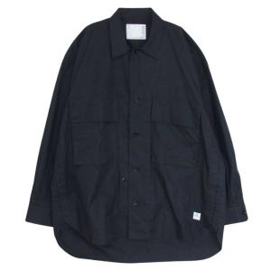 未使用品 マルニ 23SS LONG SLEEVED HOODED OVERSHIRT オーバー