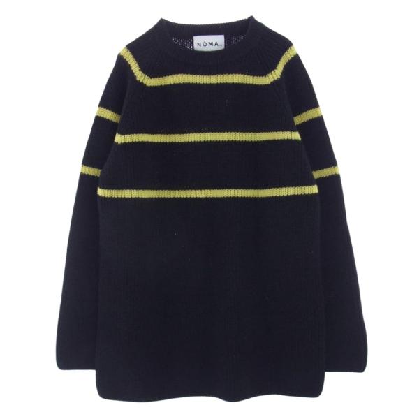 ノーマティーディー NOMA t.d. N28-KN01 Big Stripe Sweater ビッ...