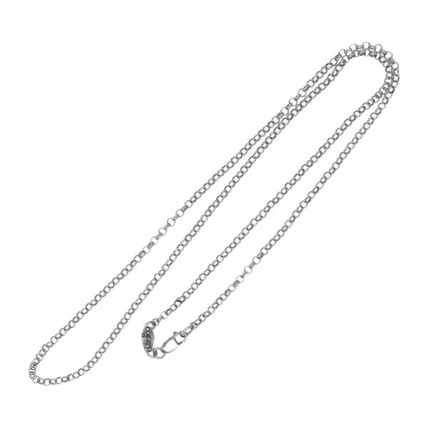 CHROME HEARTS クロムハーツ（原本無） NECKCHAIN R18inch ロール チェ...