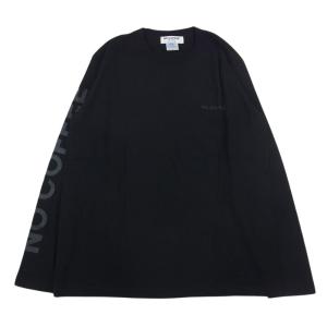 ノーコーヒー NO COFFEE ブラックロゴ 袖プリント 長袖 Tシャツ ブラック系 M【中古】｜brand-life