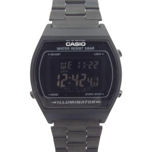 CASIO カシオ B640WB-1BJF スタンダード デジタル ウォッチ 腕時計 ブラック系【中古】｜brand-life