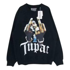 WACKO MARIA ワコマリア TUPAC-WM-SS01 TUPAC TYPE-1 トゥーパック ヘビーウエイト クルーネック スウェット トレーナー【美品】【中古】｜brand-life