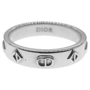Dior ディオール CD DIAMOND ダイヤモンド リング シルバー系 19号【中古】｜brand-life