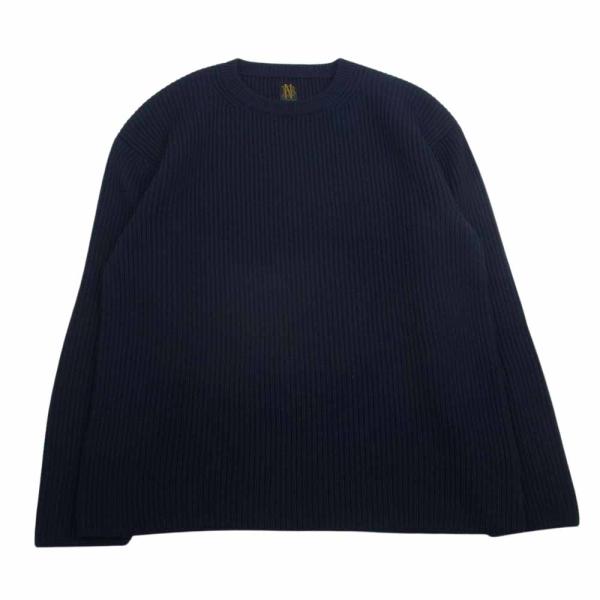 バトナー BATONER BN-19FM-026 RIB CREW NECK リブ クルーネック ニ...