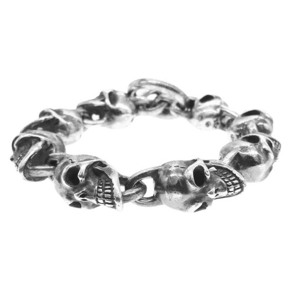 GABOR 8SKULL LINK BRACELET 8スカルリンク 逆転 ブレスレット シルバー系...