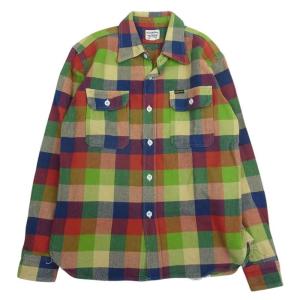 Pherrow's フェローズ HEAVY FLANNEL SHIRTS ヘビーネル シャツ マルチカラー系 38【中古】｜brand-life