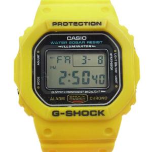 CASIO G-SHOCK カシオ ジーショック DW-5600P ジーショック DIGITAL 5600 SERIES デジタル 腕時計 ウォッチ イエロー系【中古】｜brand-life