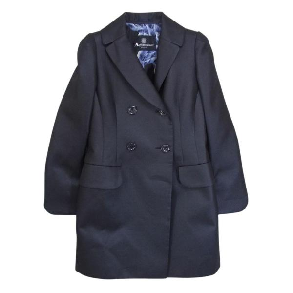 Aquascutum アクアスキュータム 123500-39 裏地総柄 ダブル ジャケット ミディア...