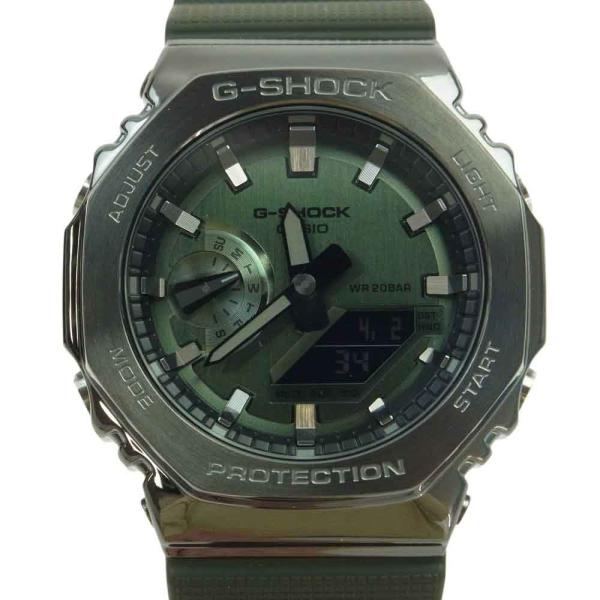 G-SHOCK ジーショック GM-2100B カシオーク 8角形ベゼル メタルカバード デジアナ ...