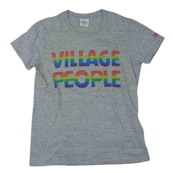 TMT VILLAGE PEOPLE 半袖 Tシャツ グレー系 S【中古】 ティーエムティー