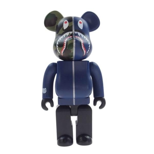 A BATHING APE 1D23182905 1st CAMO SHARK BE@RBRICK ...