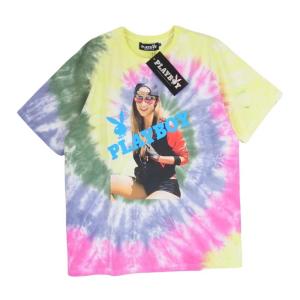 HYSTERIC GLAMOUR ヒステリックグラマー 19ss PLAY BOY MISS ALYSSA プレイボーイ タイダイ プリント Tシャツ【新古品】【未使用】【中古】｜brand-life