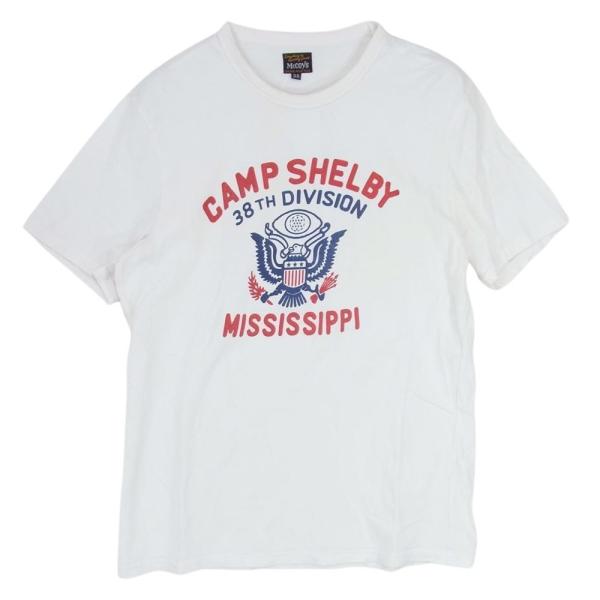 The REAL McCOY&apos;S ザリアルマッコイズ CAMP SHELBY プリント Tシャツ ホ...