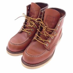 RED WING レッドウィング 8875 Irish Setter 6 Moc-toe アイリッシュセッター 6インチ モックトゥ ブーツ ライトブラウン系 25cm【中古】｜brand-life