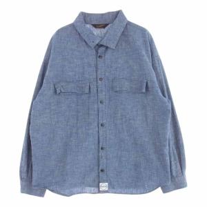 TENDERLOIN テンダーロイン HIGH NECK CHAMBRAY SHT ハイネック 