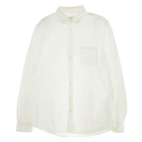 スティーブンアラン Steven Alan 長袖 シャツ ホワイト ホワイト系 M【中古】