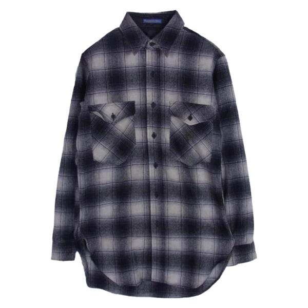 PENDLETON ペンドルトン Vintage ヴィンテージ 70s ウール 長袖 チェック シャ...