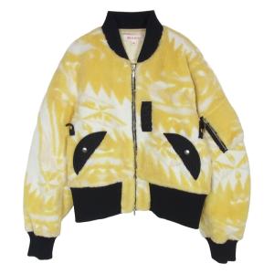 エムエーエスユー MASU 22AW MVFW-BL0222 JACQUARD NATIVE FLEECE BOMBER JACKET フリース ボンバー ジャケット 46【美品】【中古】