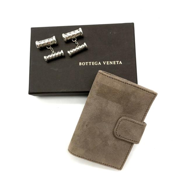 BOTTEGA VENETA ボッテガ・ヴェネタ カフス イントレチャート メンズ アクセサリー 美...