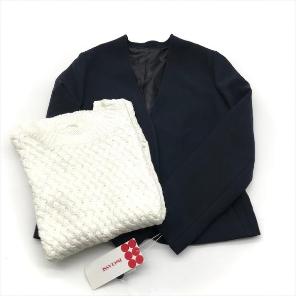 未使用 タグ付 Wacoal ワコール ラブボディ ジャケット ベスト 上着 ニット トップス 2枚...