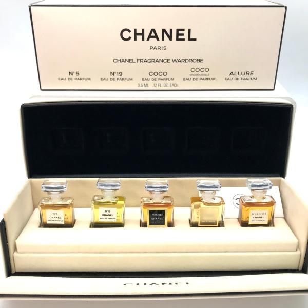 CHANEL ミニ 香水 セット No.5 No.19 ココパルファム アリュール マドモアゼル 未...