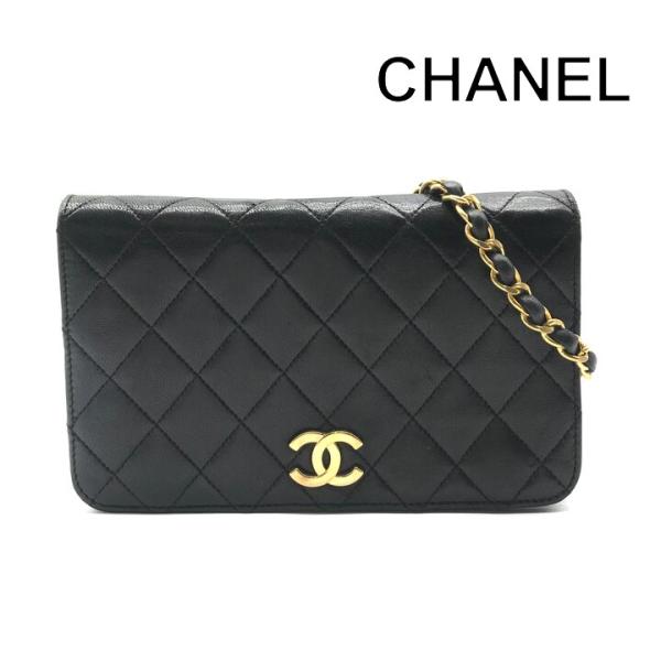 美品 CHANEL シャネル ココマーク ミニマトラッセ プッシュロック レザー ヴィンテージ チェ...