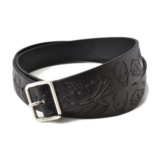 SAINT LAURENT サンローラン ベルト メンズ スタックループ スムース