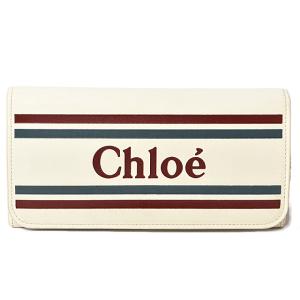 クロエ 財布  Chloe 長財布 VICK/ヴィック White/ナチュラルホワイト CHC19S...