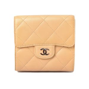キャビアスキン シャネル ミニ財布/三つ折り財布 CHANEL 財布