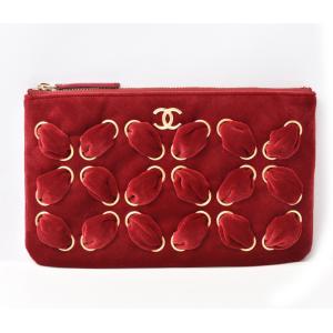 CHANEL（シャネル） 美品 AP4257 キャビアスキン ココマーク ジップ