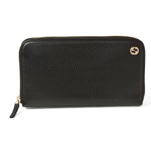 グッチ 財布 GUCCI 長財布/ラウンドファスナー式 レザー 509644 インターロッキングG ...