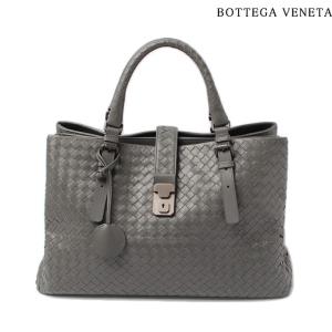 ボッテガ ヴェネタ トートバッグ/ローマバッグ BOTTEGA VENETA レザー グレー 171265｜brand-pit