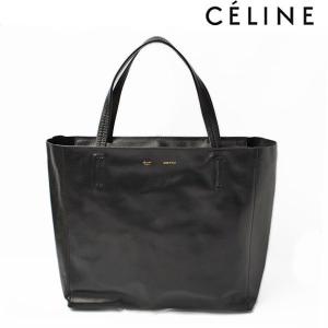 CELINE セリーヌ ハンドバッグ/トートバッグ　スモール　ホリゾンタル　カバス　ラムスキン　ブラック　169243DBT 未使用 送料無料｜brand-pit