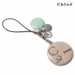 Chloe クロエ 携帯ストラップ/チャーム ラインストーン ライトピンク(LIV) 8EMS03-8E754 P4191 新品 送料無料｜brand-pit