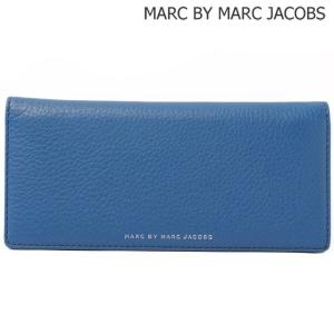 MARC BY MARC JACOBS  マークバイマークジェイコブス  長財布　メンズライン　レザー SKIPPER BLUE/ブルー M0003990｜brand-pit