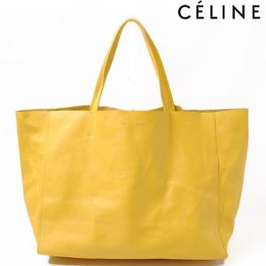 CELINE  セリーヌ　トートバッグ HORIZONTAL BI CABAS/ホリゾンタルカバ　イエロー｜brand-pit