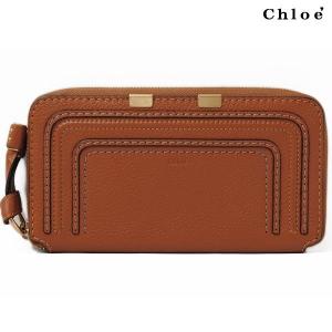 Chloe クロエ 長財布　MARCIE/マーシー TAN/タンブラウン　3P0571-161　ファスナー式｜brand-pit