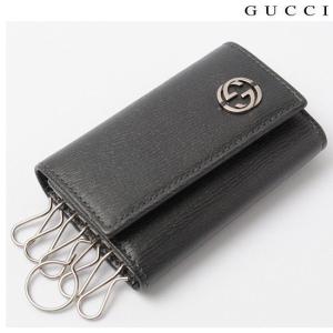 GUCCI グッチ 6連キーケース　チェルシー　レザー　ブラック　256337 ARU0N 1000 【新品】【送料無料】｜brand-pit