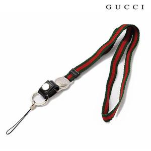 GUCCI　グッチ　キーリング付ネックストラップ　「500 by gucci」　グリーン/レッド　269354 H17NN 8476【新品】【送料無料】｜brand-pit