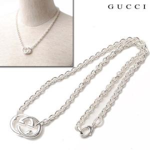 GUCCI（グッチ） ネックレス プレート ロゴ ペンダント SV925 シルバー