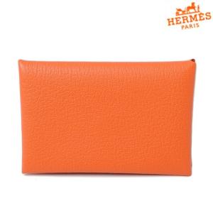 エルメス カードケース/コインケース HERMES カルヴィ PM シェーブル｜brand-pit