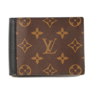 ルイヴィトン 財布 メンズ LOUIS VUITTON 折財布/ポルトフォイユ・ミンドロ　M60411 モノグラム マカサー 未使用｜brand-pit