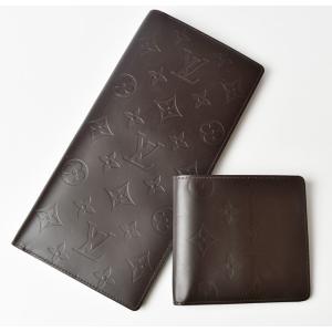 【美品】ルイヴィトン モノグラム グラセ LV ポルトフォイユ・ドゥーブル 財布 LOUIS VUITTON（ルイ・ヴィトン） ポルトフォイユ・コンパクト M66490