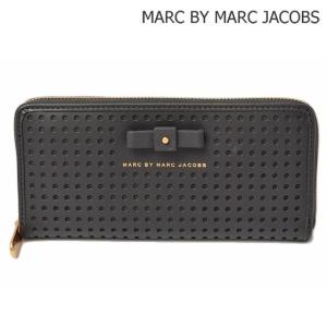 マークバイマークジェイコブス MARC BY MARC JACOBS 長財布/スリムジップ　ソフィスティカート スリム ジップ アラウンド　BLACK/ブラック M0006041｜brand-pit